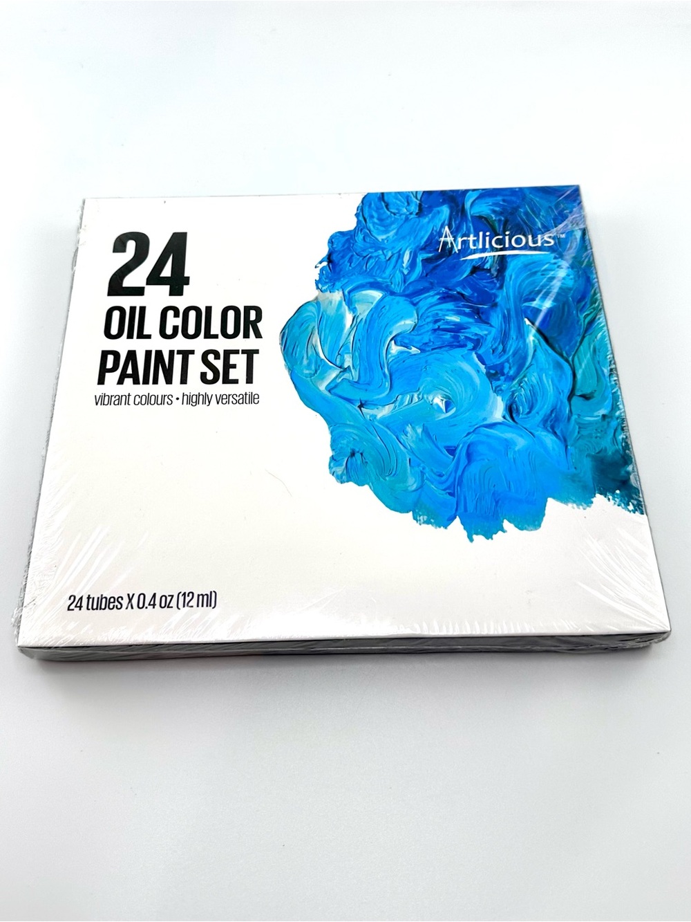 NEW Artlicious 24 Oil Color Paint Set 12ml Tubes
